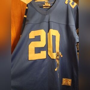 NFL Blue Jersey with White Number 20